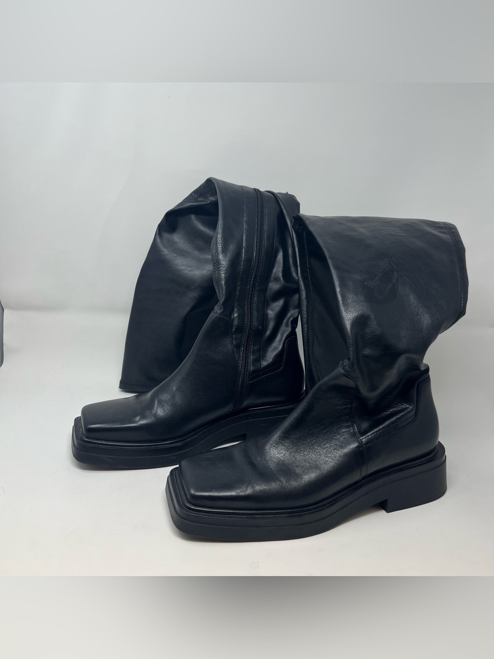 Vagabond Eyra Over-the-Knee Leather Boots - Picture 3 of 10